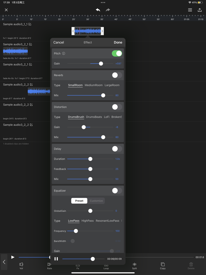 Audio Editor - Music editor
