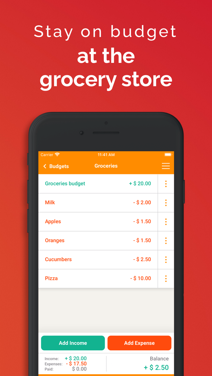 Fudget Monthly Budget Planner