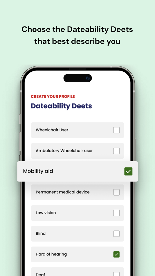 #2. Dateability (iOS) 由: Dateability