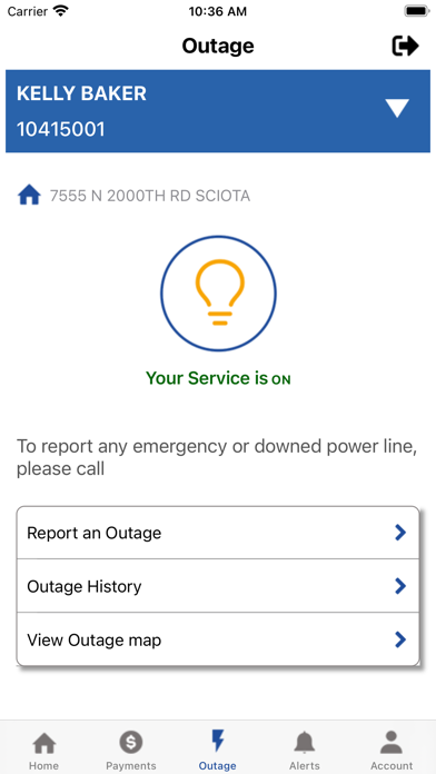 Gulf Coast Electric Co-op Screenshot