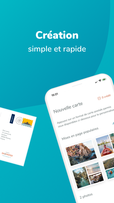 Screenshot #2 pour Skypaper - Cartes postales