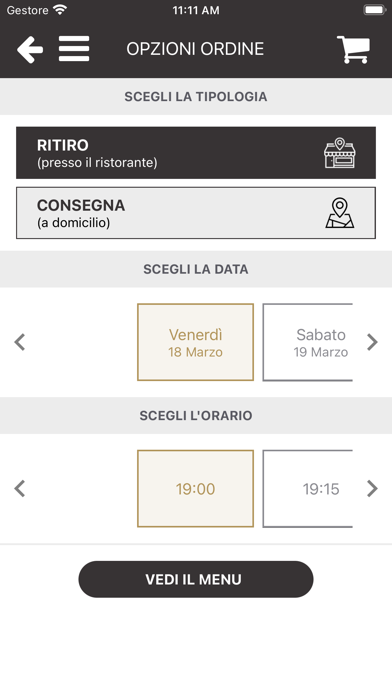 AlliGalli Ristorante Screenshot