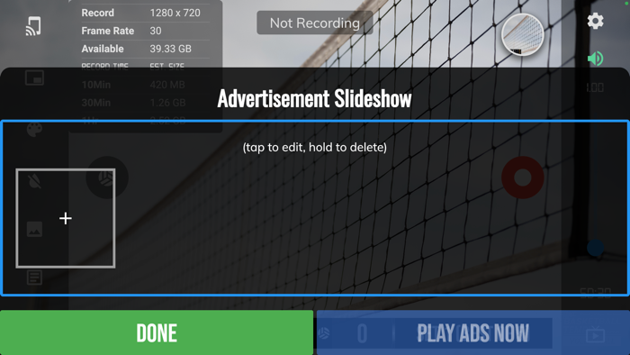 BT Volleyball Camera