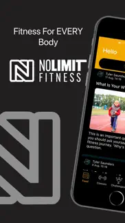 no limit fitness iphone screenshot 1