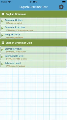 Game screenshot -English Grammar Test- mod apk