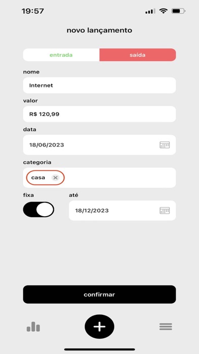 remind - finanças pessoais Screenshot