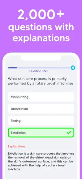 Game screenshot Esthetician Exam Prep Test apk