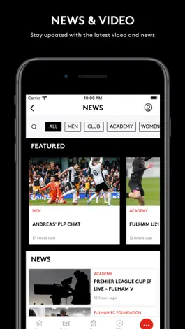 Game screenshot Official Fulham FC App hack