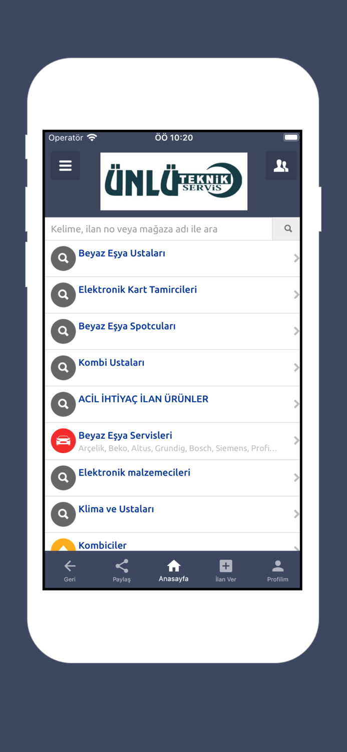 Ünlü Teknik Servis