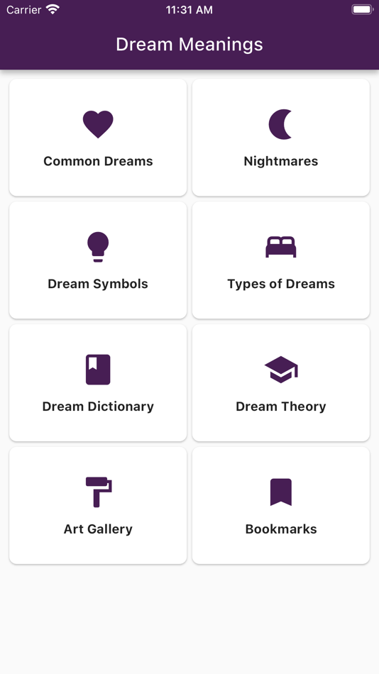 Dream Meanings - Dictionary - 1.0.1 - (iOS)