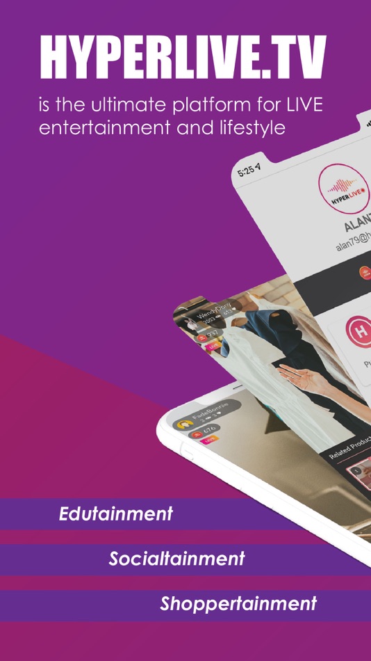 #1. HyperLive (iOS) 由: HYPERLIVE ENTERTAINMENT PTE LTD