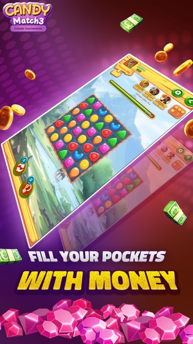 Candy Match3 Tournaments Screenshot