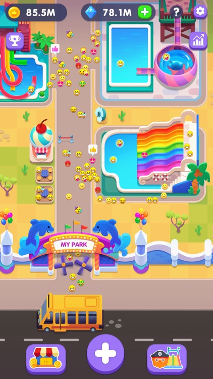 AquaPark Tycoon: Idle Coaster screenshot-5