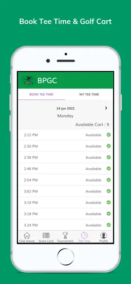 Game screenshot BPGC Golf App hack