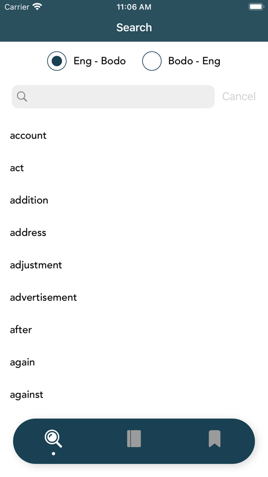 #1. Boro : Dictionary,Learn Phrase (iOS) بواسطة: Bhavinkumar Satashiya
