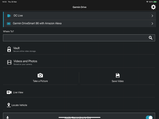 Garmin Drive™ iPad screenshot 4 - Navigation app