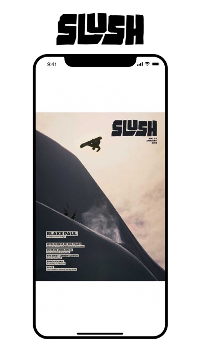 Slush Snowboarding Magazine Screenshot