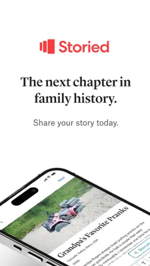 Storied: Family History screenshot 1