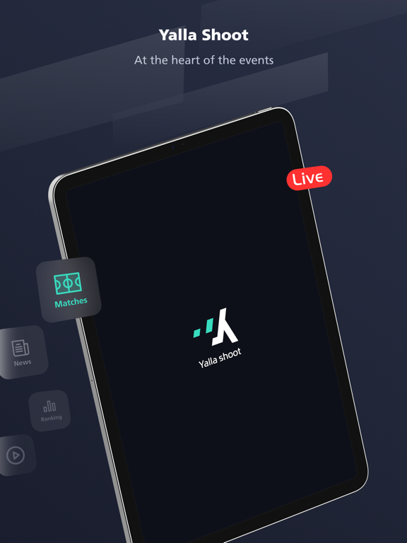 Yalla Shoot - Live Scores iPad screenshot 8 - Sports app