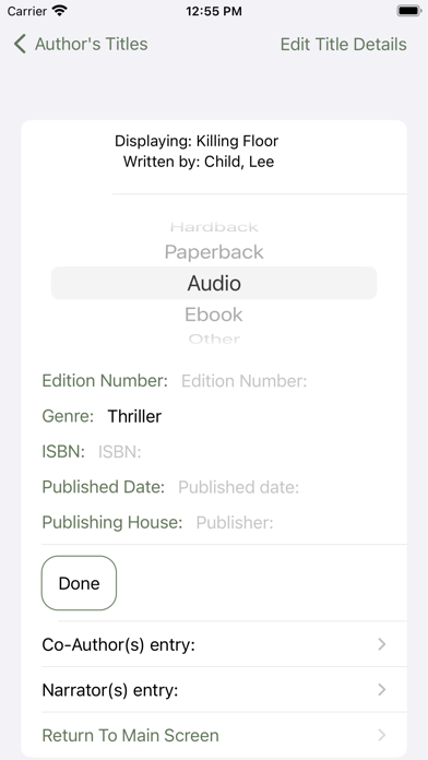 LibraryCollection Screenshot