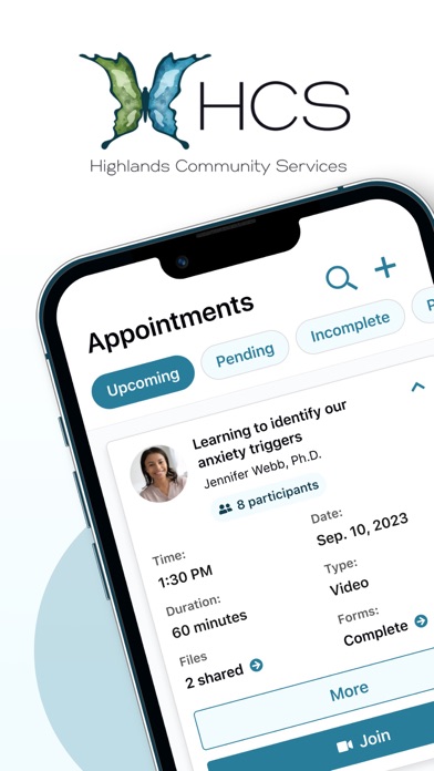HCS Portal Screenshot