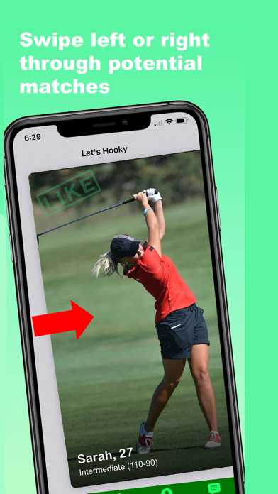Let's Hooky - Golf & Lessons iPhone screenshot 5 - Sports app