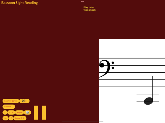 Screenshot #4 pour Bassoon Sight Reading
