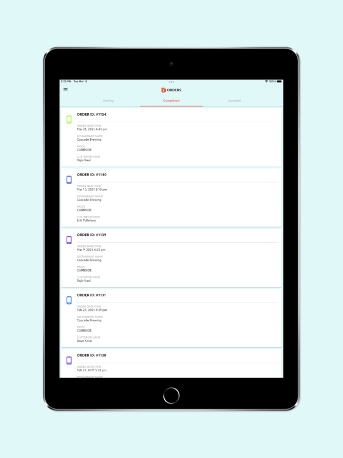 DinnerStar for Managers