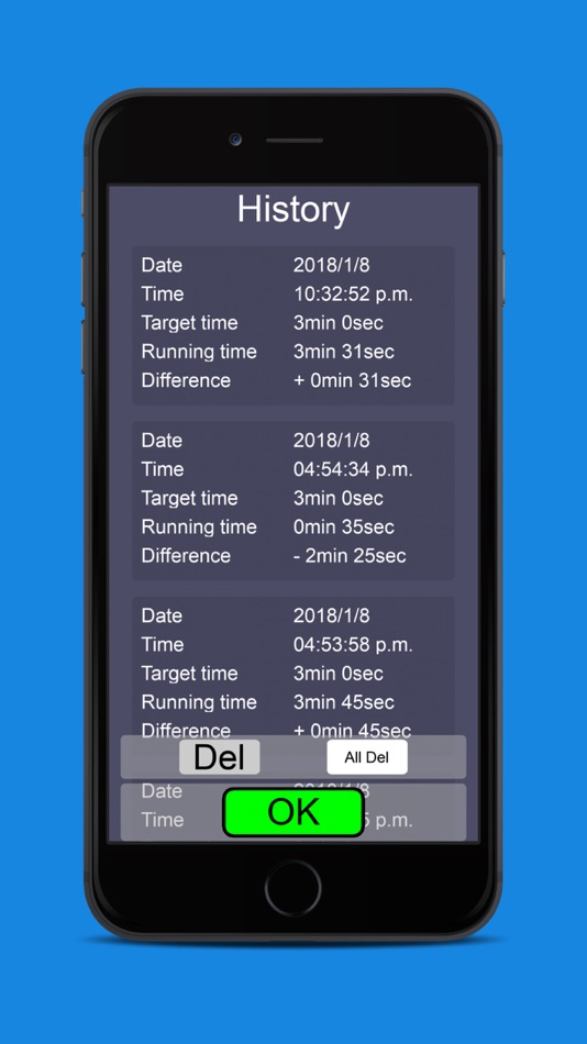 #5. P-Timer (iOS) Podle: Yoshiaki Onishi