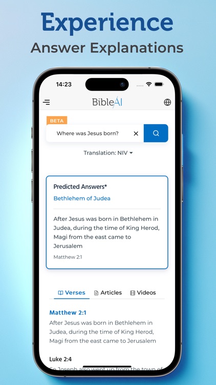 Bible AI: Search