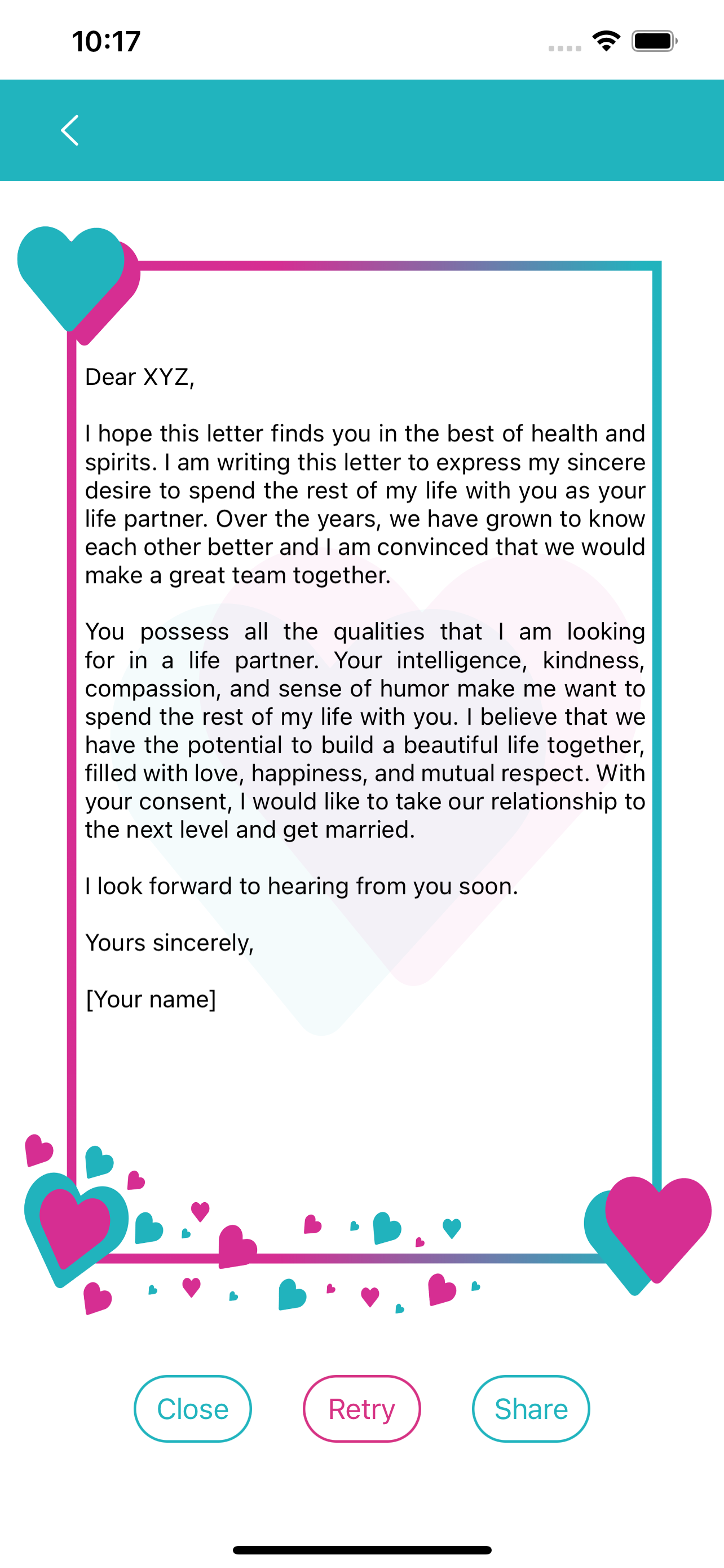LoveLetterAI