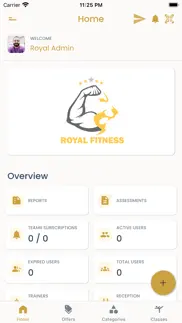 How to cancel & delete royal fitness gym 1