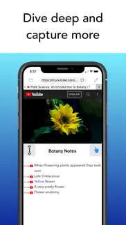 iceberg browser notes iphone screenshot 1