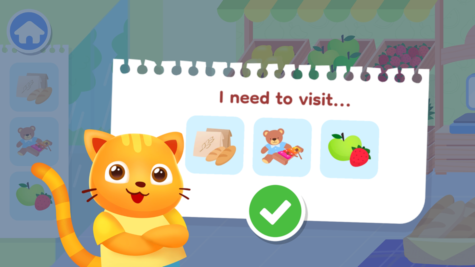 #3. Supermarket Game Shopping time (iOS) 由: Edujoy Games S.L.