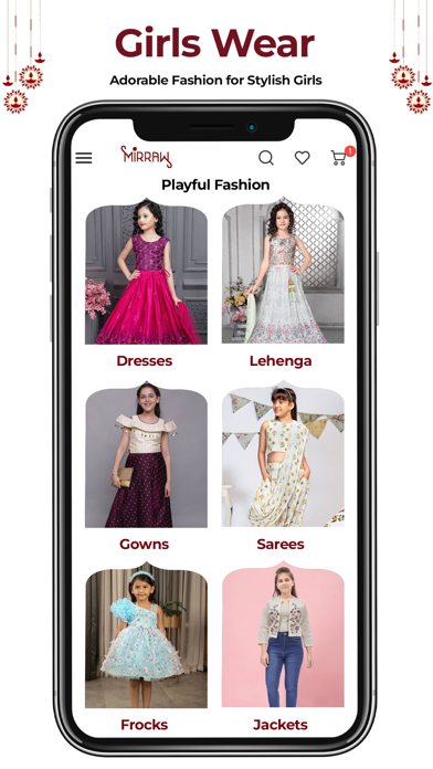 MIRRAW - Online Shopping App Screenshot