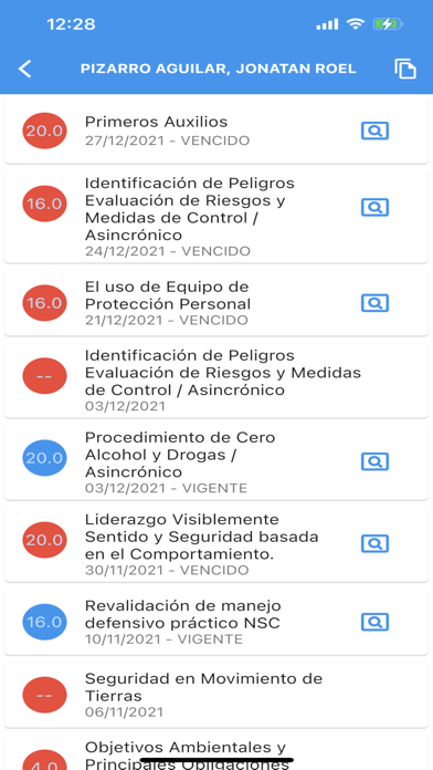 Centro de Seguridad Tecsup Screenshot