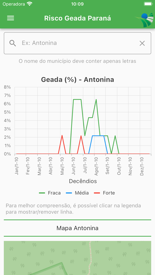 #1. Geada Paraná (iOS) 由: Instituto de Desenvolvimento Rural do Parana - IAPAR-EMATER