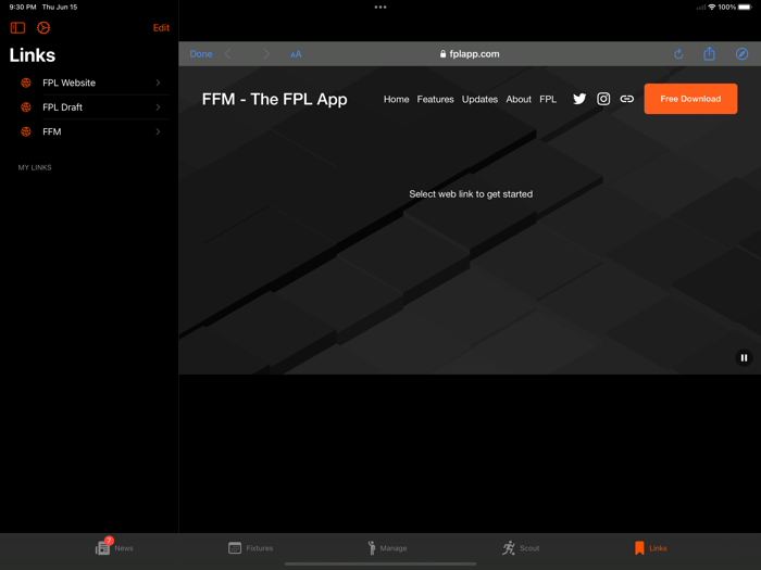 FPL Fantasy Football Manager