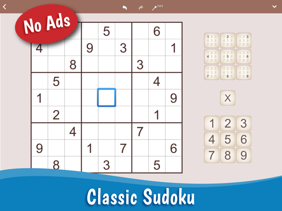 Sudoku: Classic & Variations iPad app afbeelding 1