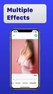motion blur : blurry photo app iphone screenshot 4