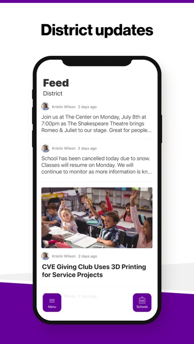 Clovis Municipal Schools Screenshot