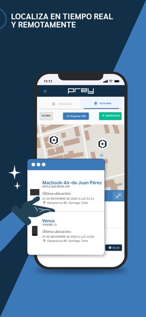 ‎Prey Rastreo y Seguridad Screenshot