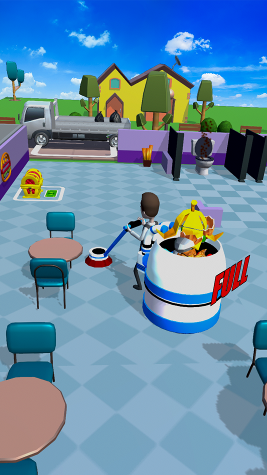 #6. Cleanup Restaurant Sim Game (iOS) 由: Atif Mumtaz