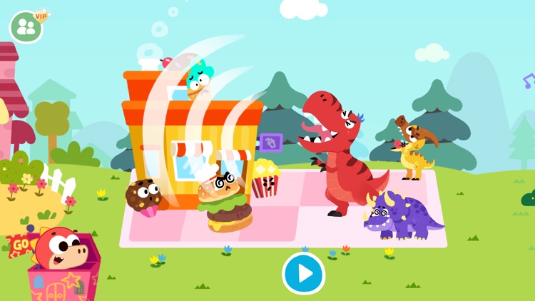 Gogo Food vs Dinos screenshot-4