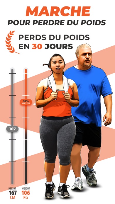 Screenshot #1 pour Podometre: Marche pour maigrir