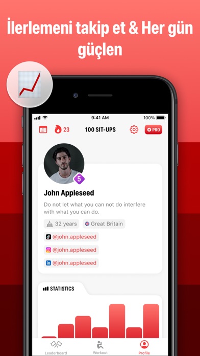 100 Sit-Ups Six Pack Trainer Screenshot