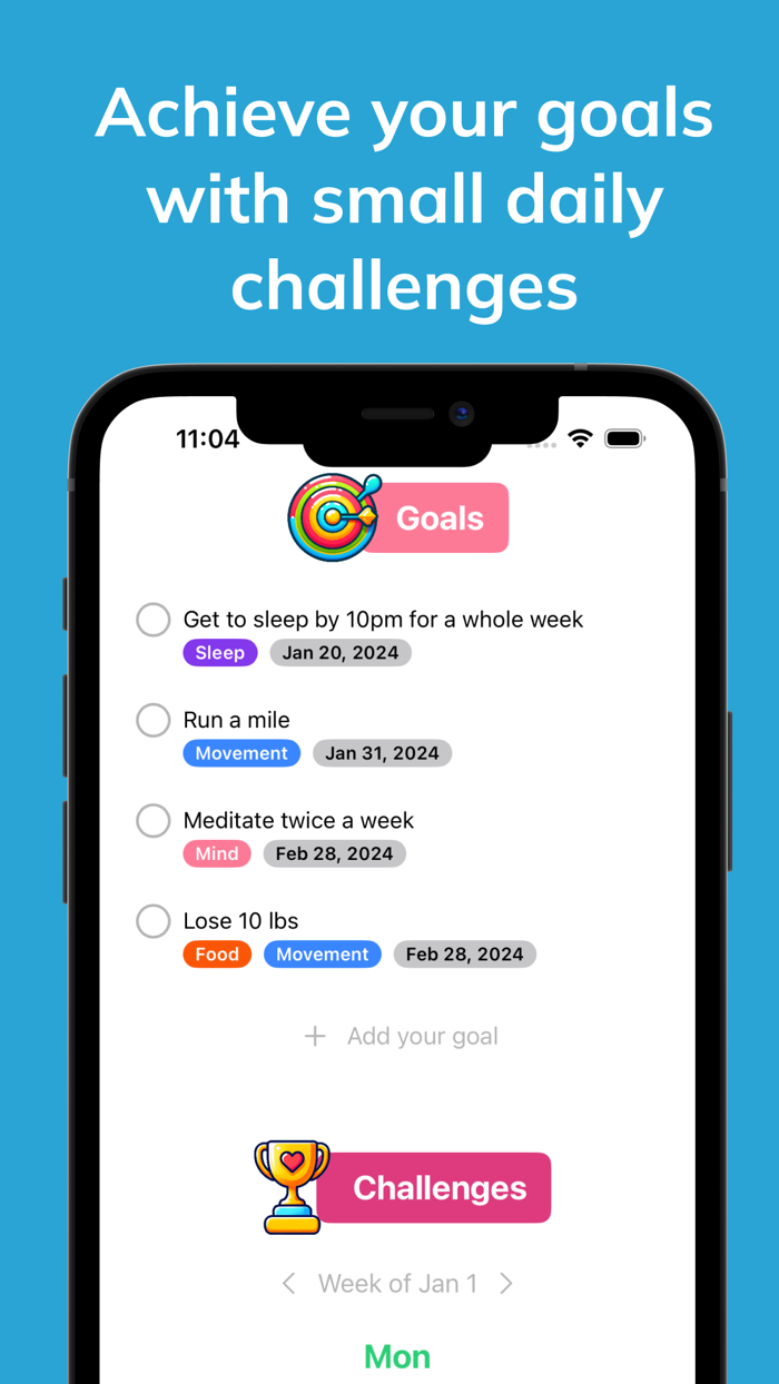 Heyyy Wellness Goals
