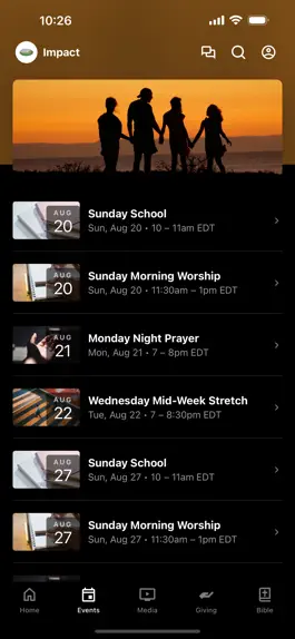 Game screenshot ImpactEvangelisticCenterCOGIC apk