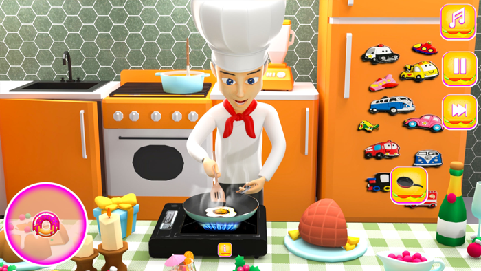 My Funny Chef Cooking Games 3D