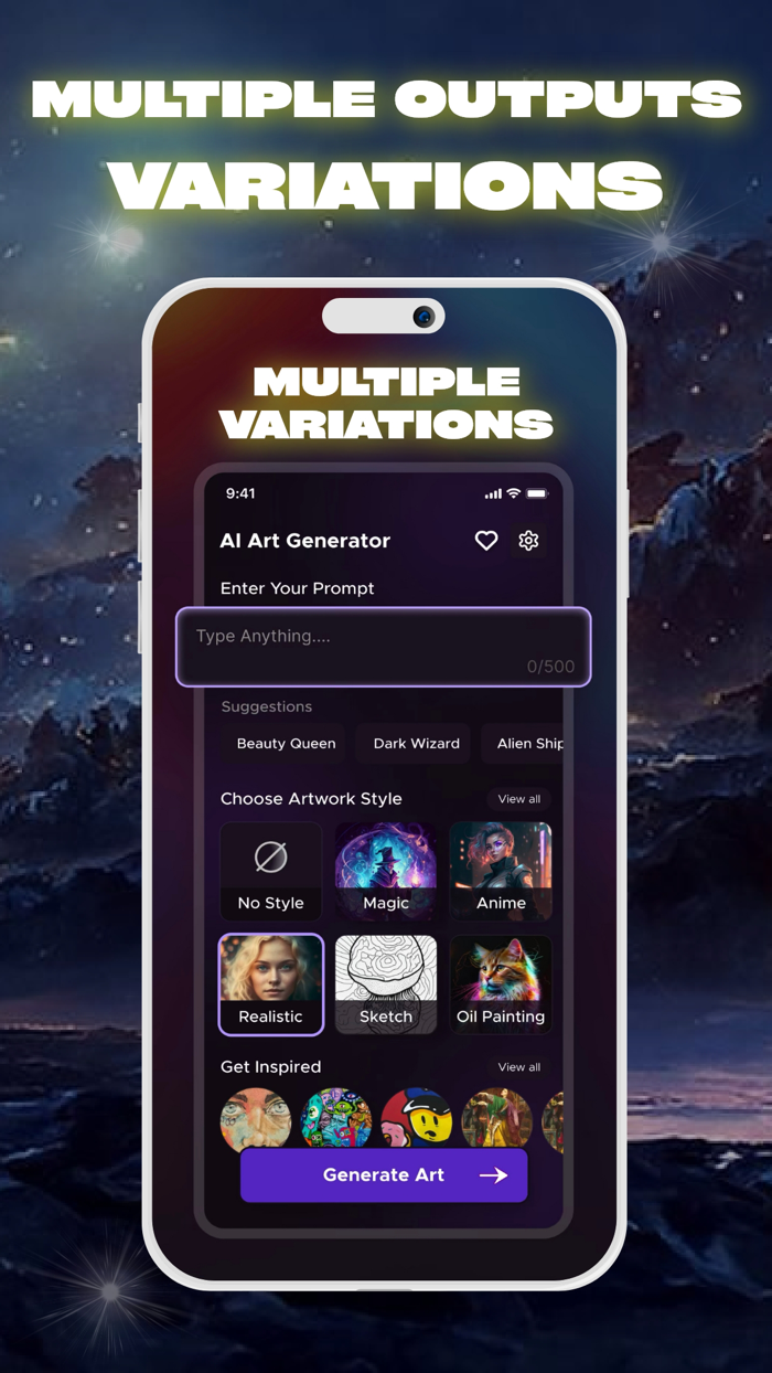 Create AI  AI Art Generator